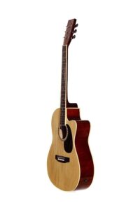 KAPS ST - 10AC, 6-Strings, Acoustic Guitar, Right-Handed, Natural, With Guitar Cover/Bag - Image 2