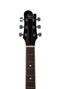 Kaps ST - 10AC, 6-Strings Rose Wood Acoustic Guitar, Right-Handed, Black - Image 4