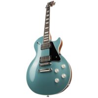 Les Paul Modern Solidbody Electric Guitar - Faded Pelham Blue Top - Image 2