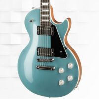 Les Paul Modern Solidbody Electric Guitar - Faded Pelham Blue Top